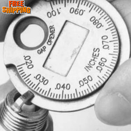 Spark plug gap adjusting tool - spark,