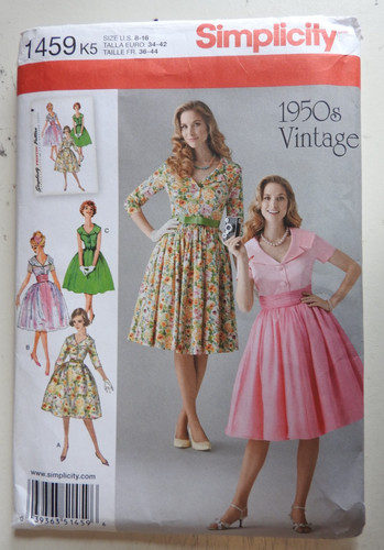 Simplicity 1459 sewing