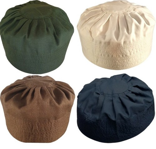 Muslim prayer hat black white - muslim,