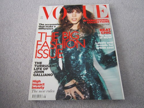 Vintage vogue magazine - vintage,