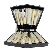 Antique Silver Plated 12 Pcs