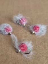 4 Red Egg Wet -Trout Flies