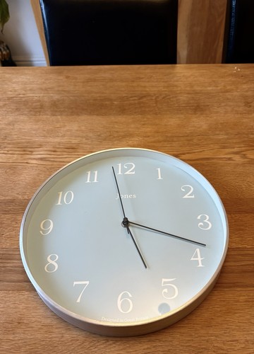 Jones wall clock - jones, with