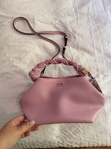 Ganni bou bag - small, pink