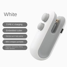 Portable 2-in-1 Magnetic Mini Heat Sealer for Snack Bags, Rechargeable Sealant