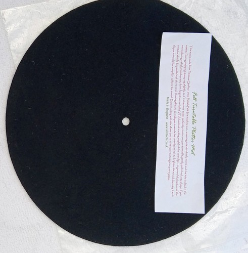 Felt turntable platter mat - felt,