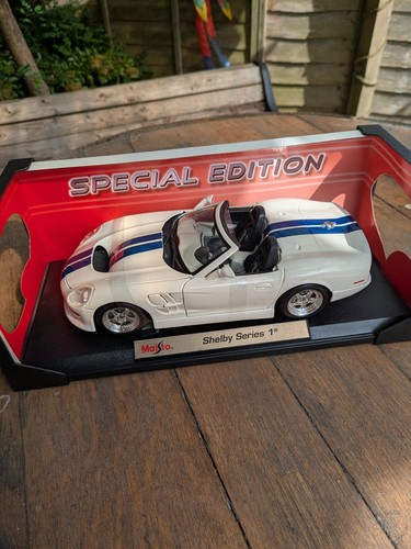 Maisto shelby series white - shelby,