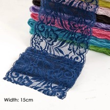 15CM ELASTIC Stretch LACE TRIM