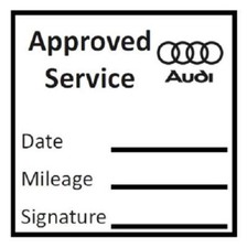 AUDI APPROVED GARAGE SERVICE