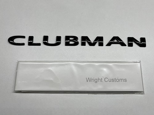 New black clubman rear - new,