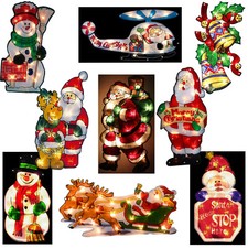 Large Christmas Window Light