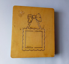 1" Thick Wooden Die - Scallop