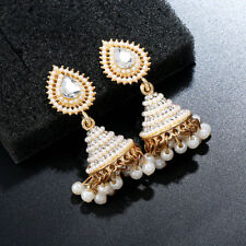 Retro Indian Earrings Pearl