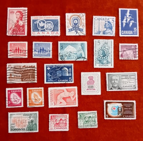 Canadian stamps 1959 to - stamps, ~