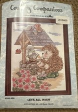 Brand New Country Companions Counted Cross Stitch Kit – “Let’s All Wish” ￼