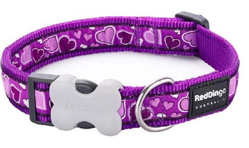 Red dingo purple breezy hearts - dingo,