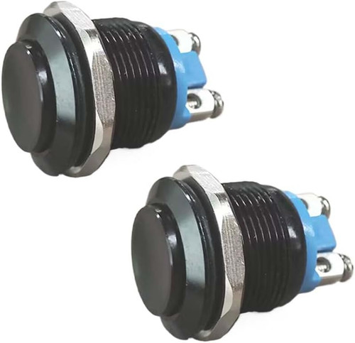 2pcs 19mm momentary - 2pcs,