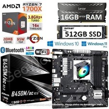 AMD Ryzen 7 1700X + 16GB RAM +