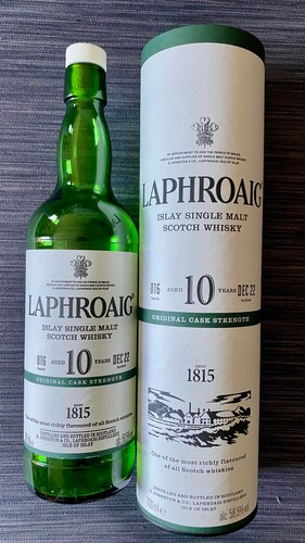 Laphroaig cask strength - 10,