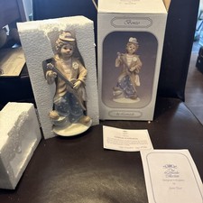 RARE Leonardo Collection By Annie Rowe Porcelain Clown Figurine Bonzo Boxed