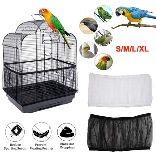 Nylon pet bird cage - cage, cover