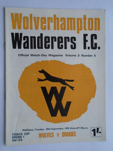 Wolves dundee 1970 - v,