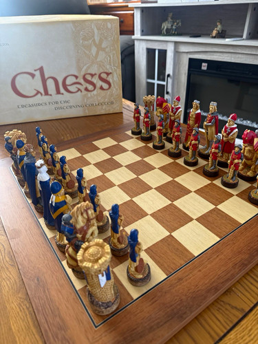 The battle bannock chess - battle, of