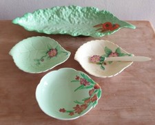 4x Carlton Ware Yellow and