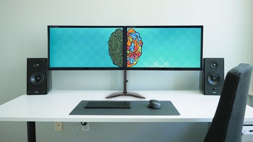 Dual monitor screen setup - dual,