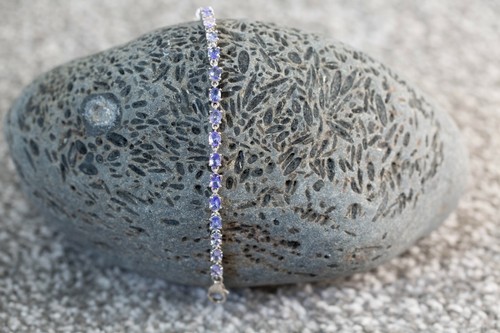 Tanzanite sterling silver - aa,