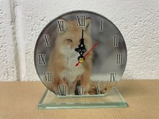 Snowy Fox Glass Freestanding