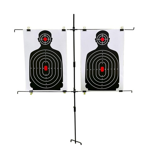 Adjustable target stand holder - target,