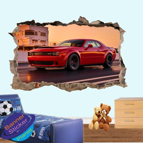 Powerful muscle car challenger - muscle,