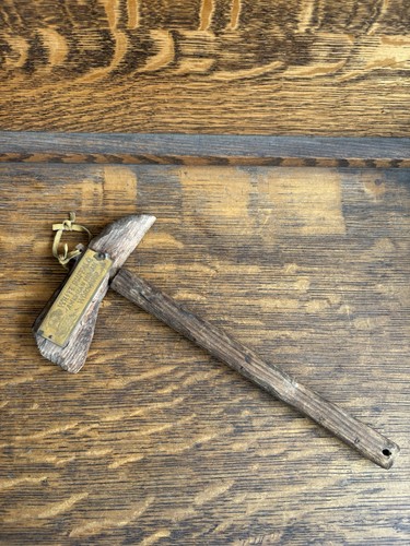 Native american tomahawk wood - native,