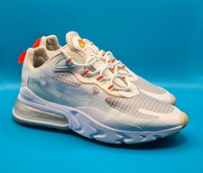 Nike Air Max 270 React Trainers Womens UK Size 3.5 White Shoes CJ0620-100