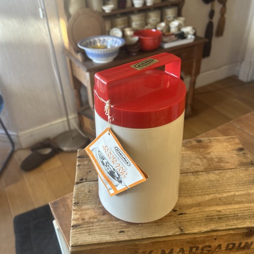Vintage insulex red grey - vintage,