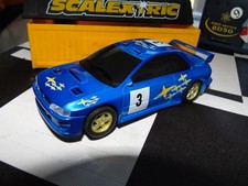 SCALEXTRIC SUBARU IMPREZA WRC RALLY CAR - Complete !