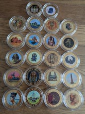 Cook Islands The Treasures of Ancient Egypt Gold Plated Commemorative Coin Crown