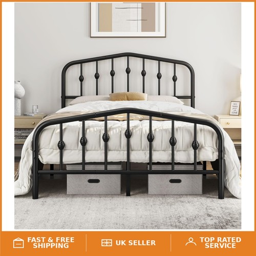 Victorian style 4ft6 - metal, bed
