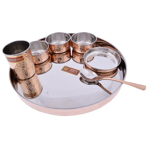 100 pure copper steel - steel, thali