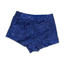 Topshop Womens Blue Sequin Hot