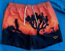 Mens XXL 2XL Superdry Silhouette Print Swim Shorts. Good Clean Condition. 