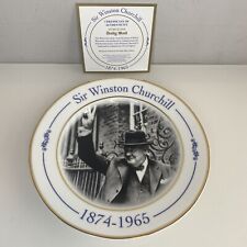 Sir Winston Churchill - Worcester Commemorative Plate 1874-1965 50th Anniversary