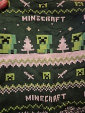 Boys Minecraft Christmas XMAS Jumper Festive size 6-7 years