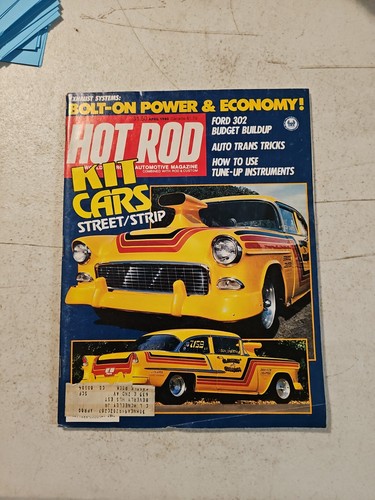 Hot rod magazine - magazine, april