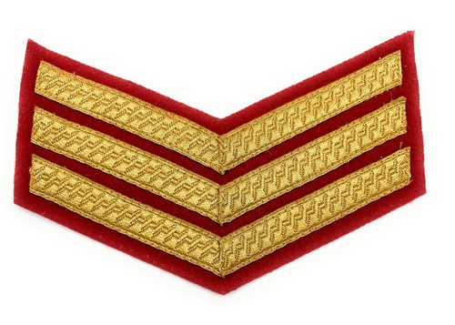 Chevron sergeant stripes gold - sergeant,
