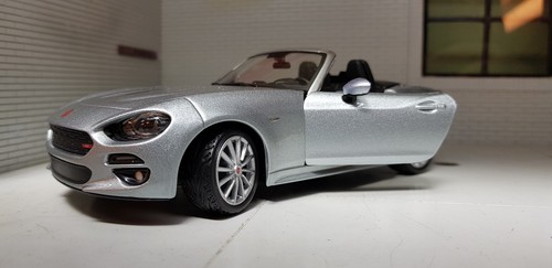 Fiat 124 spider silver - fiat,