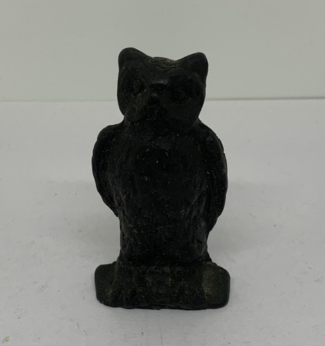 Stylish vintage black owl - ,