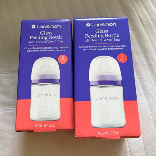Lansinoh glass wide - 2x, neck