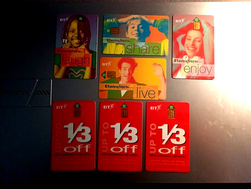 Telephone cards 2 x - 2,